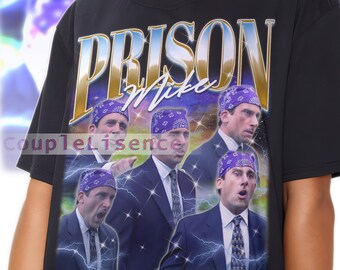 PRISON MIKE Vintage Shirt | Prison Mike Homage Fan Tees | Prison Mike Homage Retro | Prison Mike Graphic Retro 90s | Prison Mike Merch