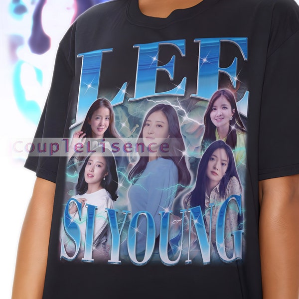 LEE SI YOUNG Vintage-Hemd | Lee Si Young Hommage Fan T-Shirts | Lee Si-Young Hommage Retro | Lee Si-Young Grafik Retro 90er Jahre | Lee Si Young Merch