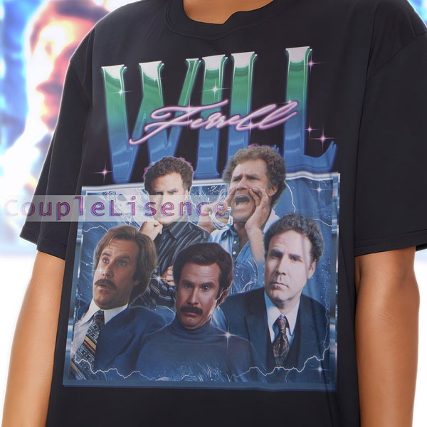 WILL FERRELL Vintage Shirt | Will Ferrell Homage Fan Tees | Will Ferrell Homage Retro | Will Ferrell Graphic Retro 90s | Will Ferrell Merch