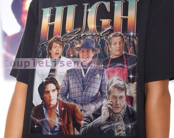 Chemise vintage rétro HUGH GRANT, Hugh Grant Homage Acteur, Hugh Grant TV Retro, Hugh Grant vintage Rétro années 90, Hugh Grant Gift