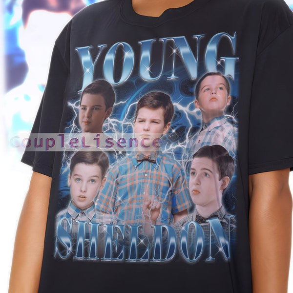 Limited YOUNG SHELDON Vintage Shirt | Young Sheldon Homage | Young Sheldon Homage | Young Sheldon Graphic Retro 90s | Young Sheldon Merch