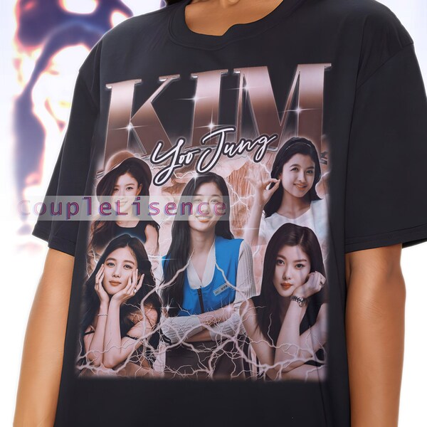 KIM YOO-JUNG Vintage Shirt | Kim Yoo-jung Homage Fan Tees | Kim Yoo-jung Homage Retro | Kim Yoo-jung Graphic Retro 90s | Kim Yoo-jung Merch