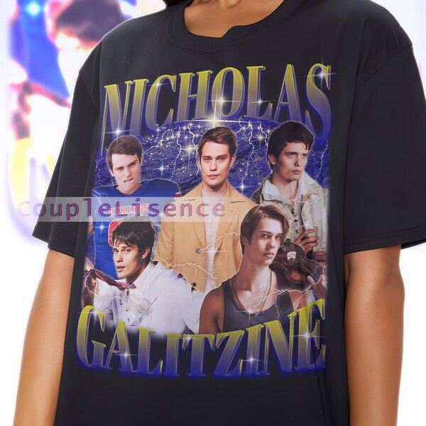 NICHOLAS GALITZINE Vintage Shirt | Nicholas Galitzine Homage Fan | Nicholas Galitzine Homage Retro | Nicholas Galitzine Graphic Retro 90s