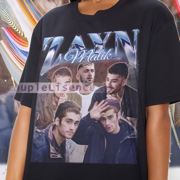 ZAYN MALIK Vintage Shirt | Zayn Malik Homage Tshirt | Zayn Malik Fan Tees | Zayn Malik Retro 90s Sweater | Zayn Malik Merch Gift