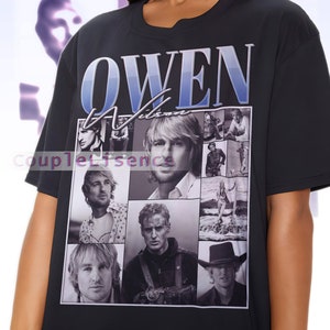 Actor OWEN WILSON Vintage Shirt, Owen Wilson Homage Tshirt, Owen Wilson Fan Tees, Owen Wilson Retro 90s Sweater, Owen Wilson Merch Gift