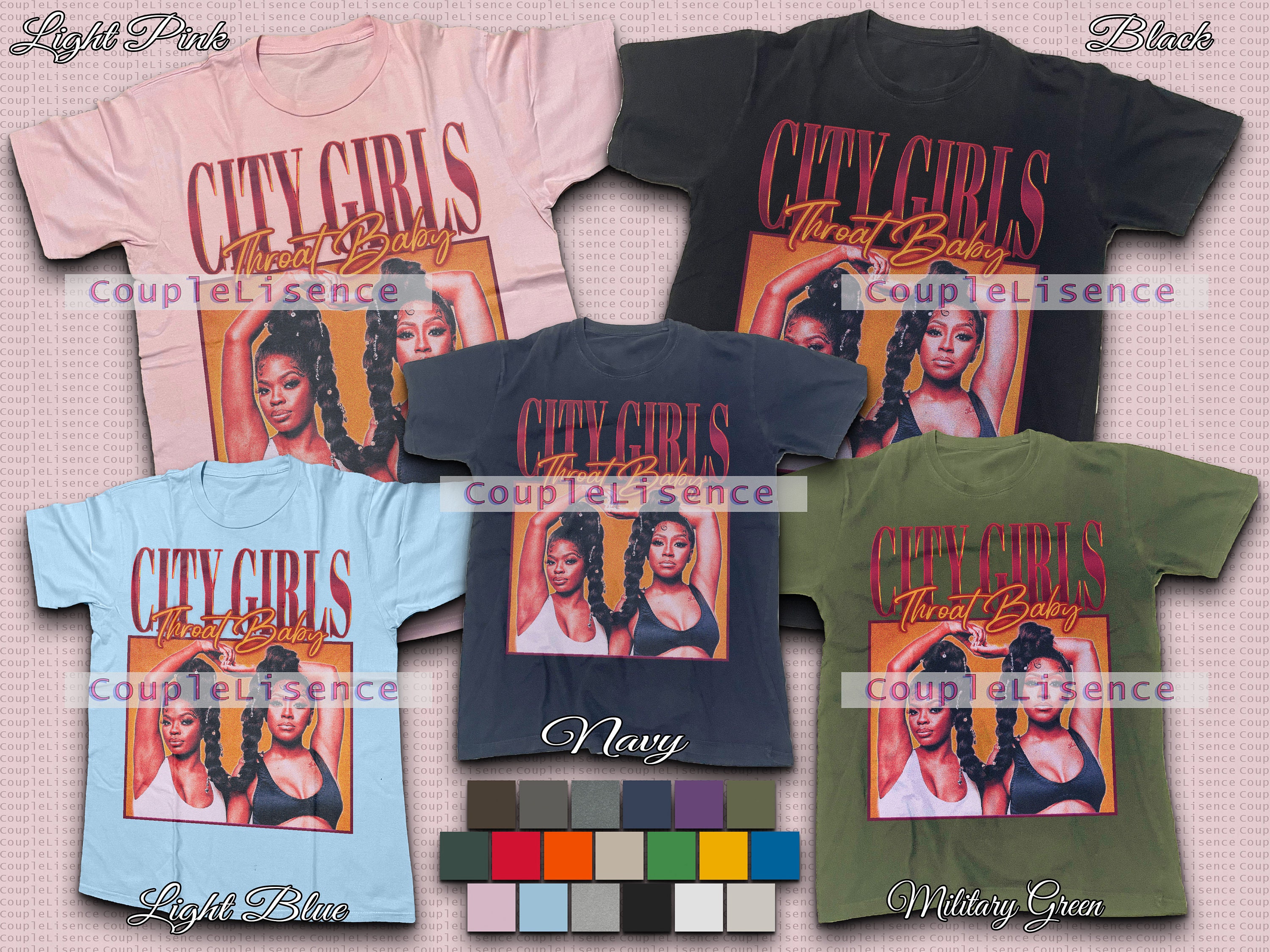 CITY GIRLS Vintage Shirt City Girls Homage Tshirt City Etsy
