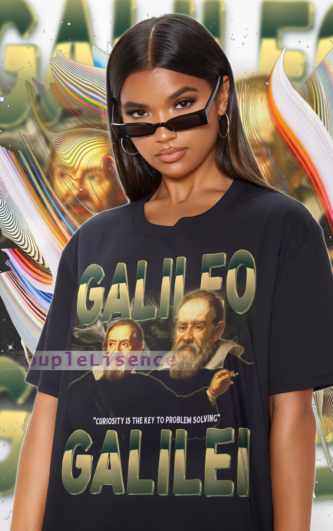 GALILEO GALILEI Vintage Shirt Galileo Galilei Homage Retro Galileo