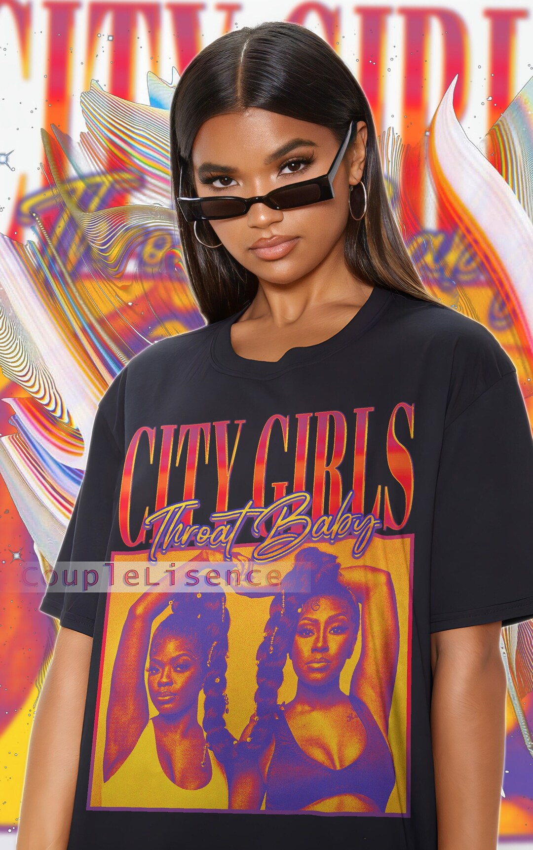 CITY GIRLS Vintage Shirt City Girls Homage Tshirt City Girls Fan Tees
