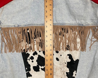 【EEUN】Fringe tape over denim Undercover Jeans Size 30 US