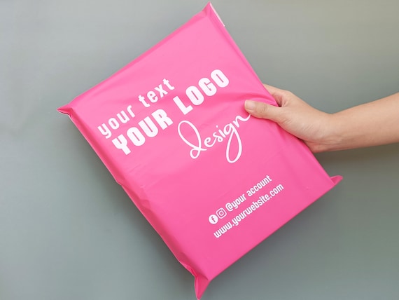 Custom printed poly mailer bags australia sale
