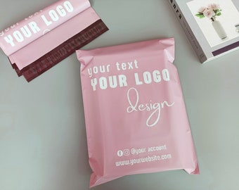 Pink  100 Mixed Mailing Poly Postal Self Seal Bags 5 Sizes 20 From Each Small To Large Mailing Bags Postage Packaging~p103792812