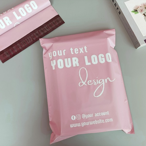 Custom Poly Mailers Etsy