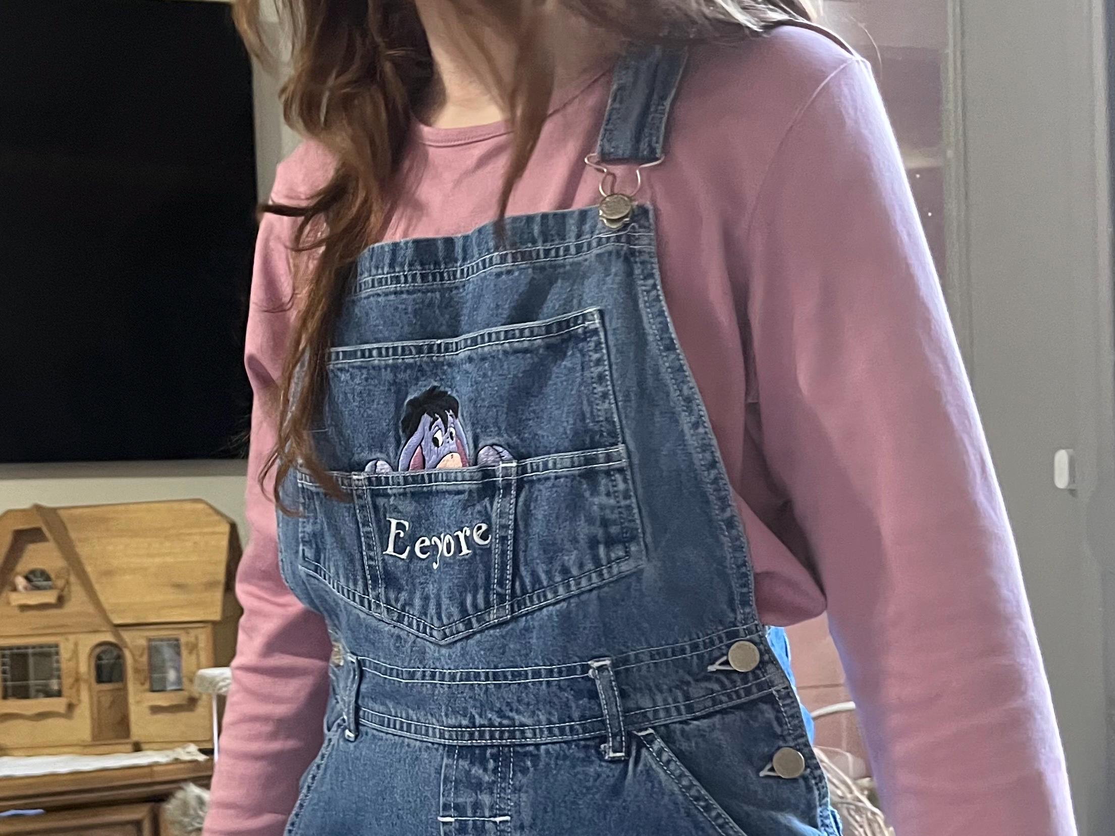 90s Pooh Overalls - Etsy