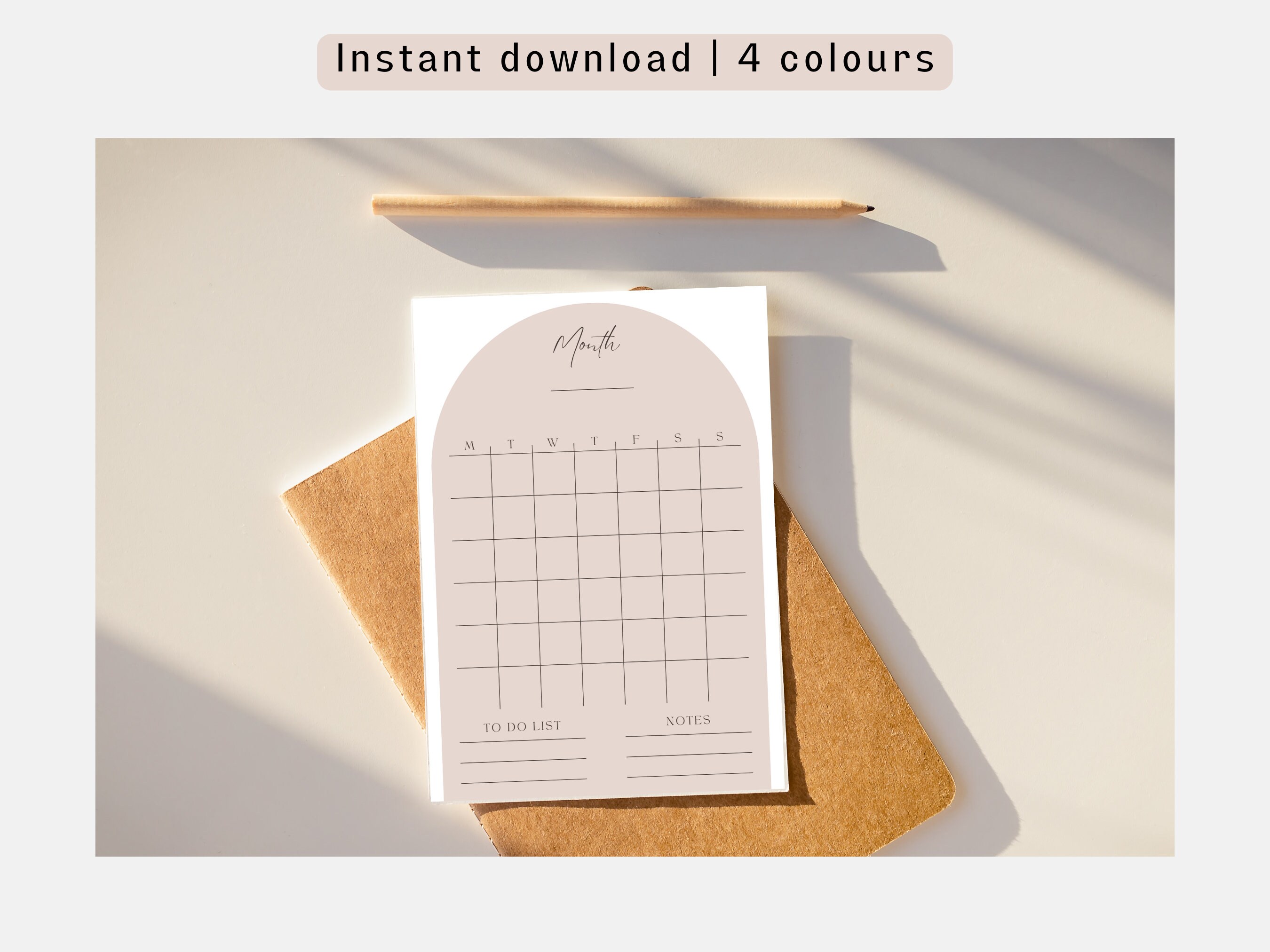 Planner 2023: A Large Minimalist 12 Month Planner For Users