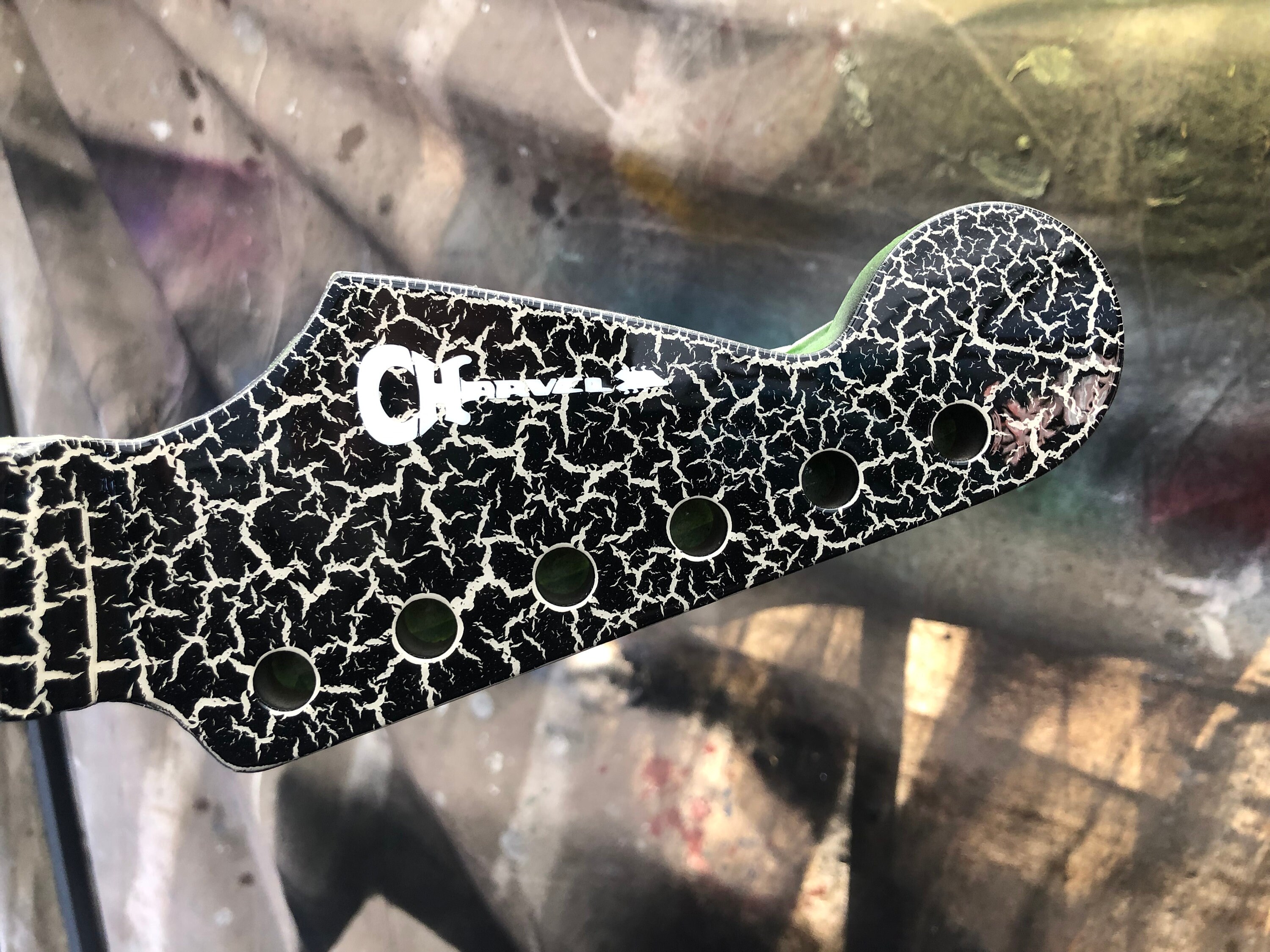 Charvel Guitar Headstock Logo Vinyl Guitar Replacement Black White - Etsy