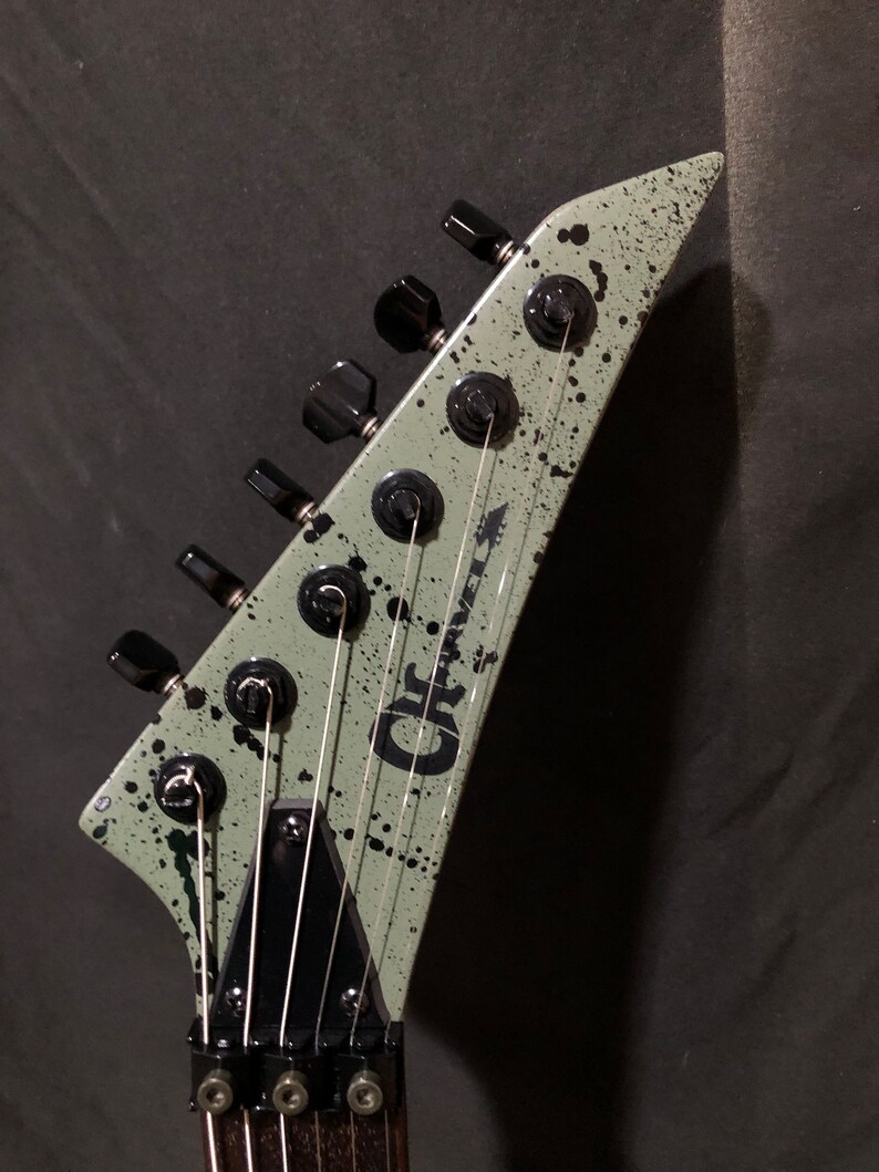 Charvel Guitar Headstock Logo Vinyl Guitar Replacement Black White - Etsy