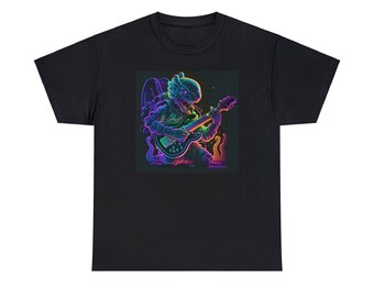 Electric Extraterrestrial Unisex Heavy Cotton Tee