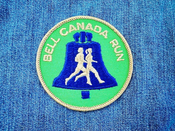 Vintage BELL Canada Run Patch - image 1