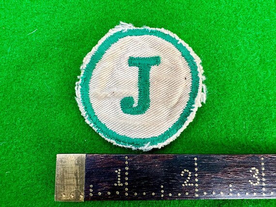 Vintage 1940's RCAF Patch 'J' - image 3