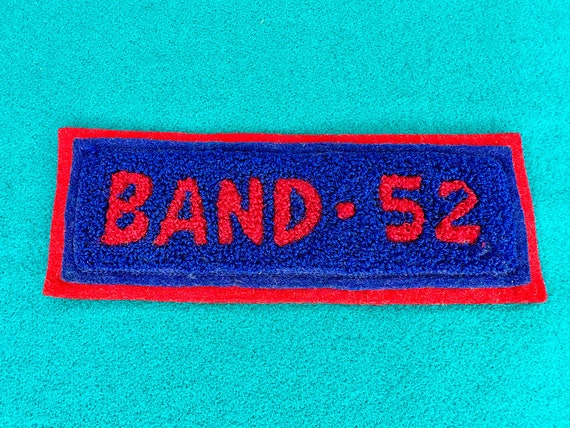Vintage BAND 1952 Thick Wool Jacket Patch - image 1