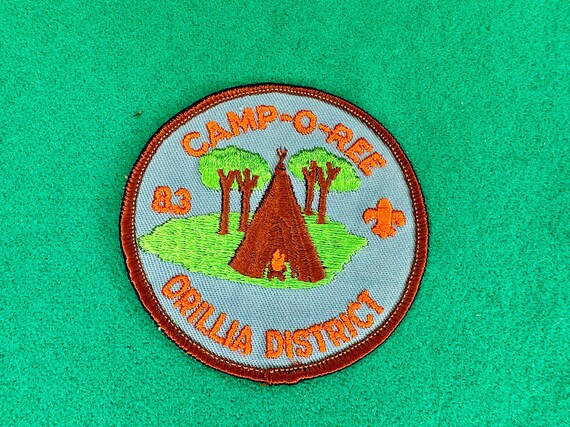 1983 Camp-O-Ree Orillia District Scouts Canada Pa… - image 1