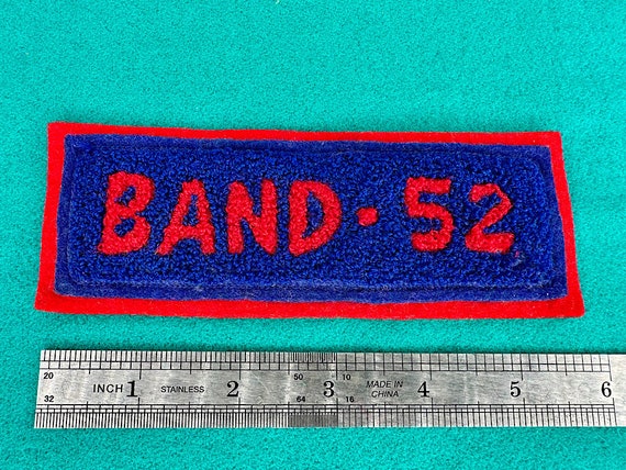 Vintage BAND 1952 Thick Wool Jacket Patch - image 2