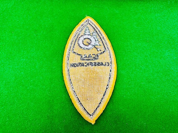 Vintage CAA Classification Archery Patch - image 3