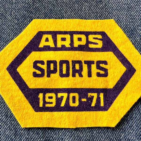 1970-1971 ARPS Sports Patch
