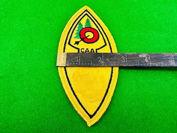 Vintage CAA Classification Archery Patch - image 2