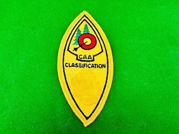 Vintage CAA Classification Archery Patch - image 1