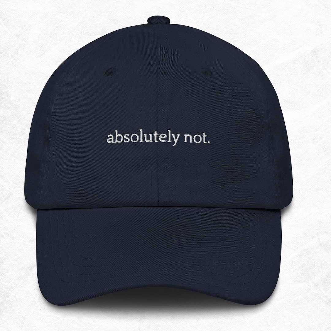 Baseball Cap- No Hard Feelings