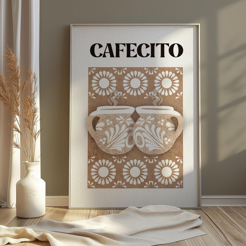 Mexican Kitchen Wall Art Set of 3 | Pan Dulce, Cafecito & Tamales ...