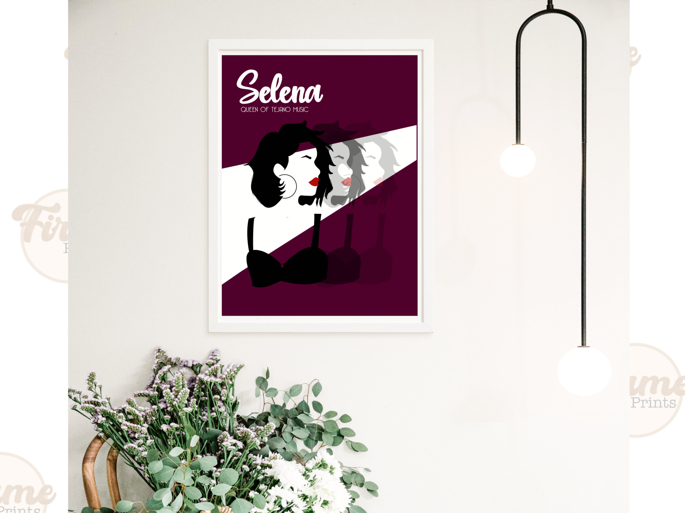 Selena Poster, Selena Quintanilla, Selena Print, Selena Art Print