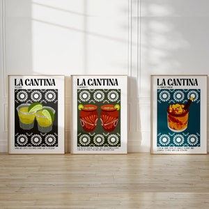 Bar Art, Mexican Art, Cantina Art
