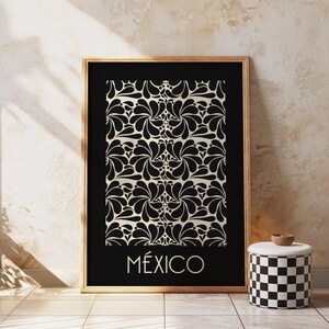 Mexico Poster, Talavera Art, Mexico Decor, Talavera Print, Mexican Modernism, Latino Art, Latino Decor, Printable Art, Printable Poster