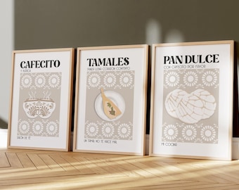 Láminas de comida mexicana: Arte de cocina latina (Descarga digital)
