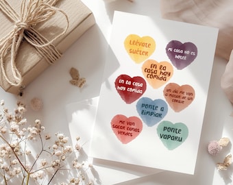 Mothers Day Card, Spanish Mothers Day Card, Dia de las Madre, Mexican Mothers Day, Birthday Card for Mom