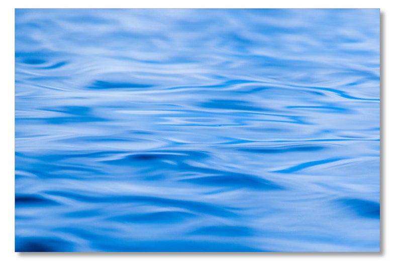 Ocean Print, Water Ripples, Water Wall Art, Seascape Etsy