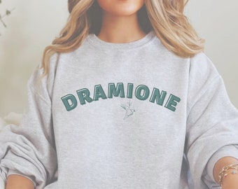 Bluza Dramione: Książka w kajdanach, papierowy żuraw, prezent dla miłośnika książek