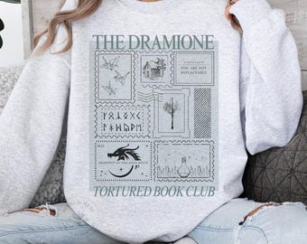 Dramione Tortured Book Club Sweatshirt: Draco Fanfic Merch
