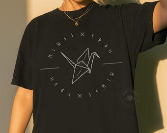 Manacled Book, Soft Style Tee, Dramione Shirt, Draco Fanfic, Manacled, Paper Crane shirt, Book Lover Gift, malfoy, granger, Manacled fanfic