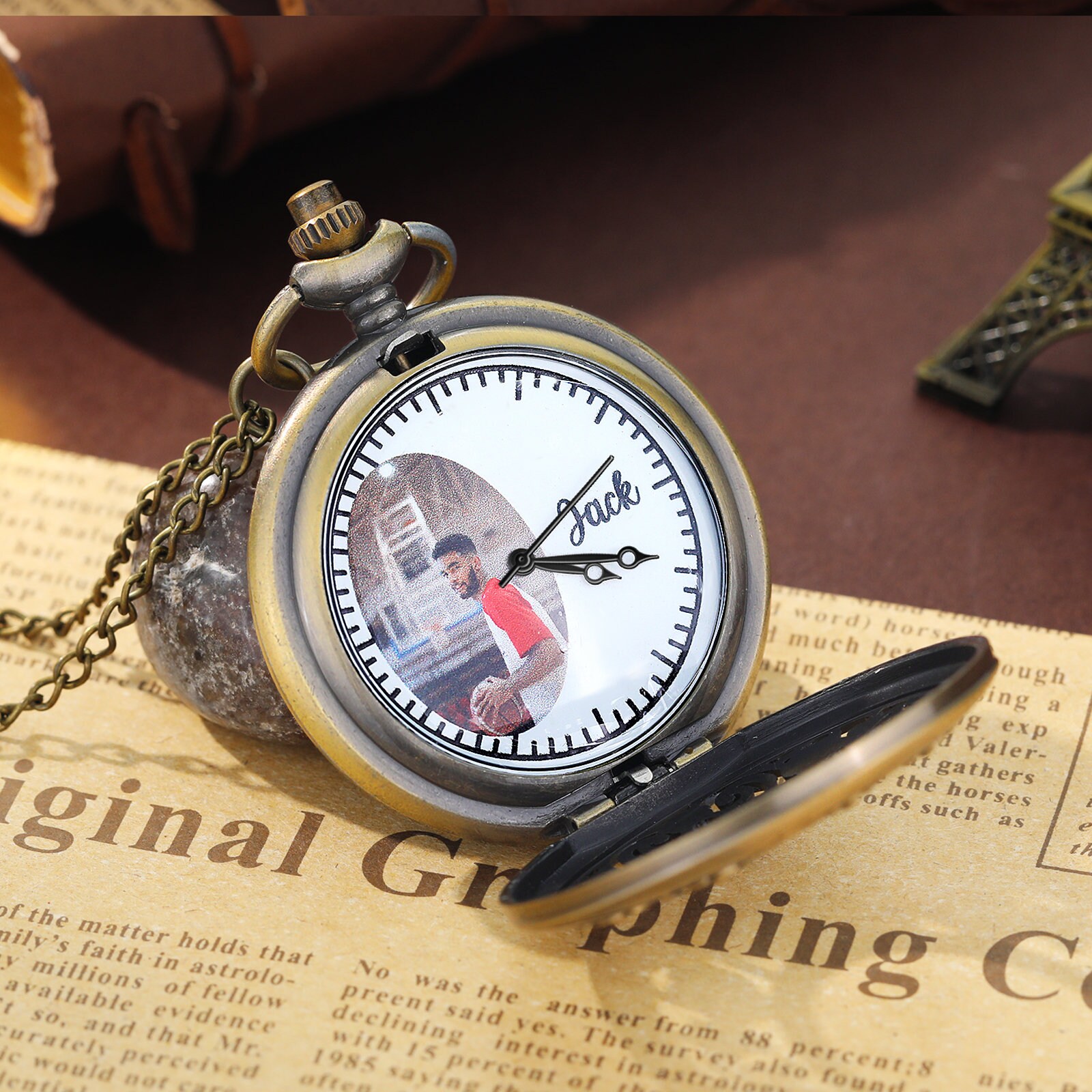 Custom Pocket Watch Engraved Pocket Watch Custom Watch Etsy