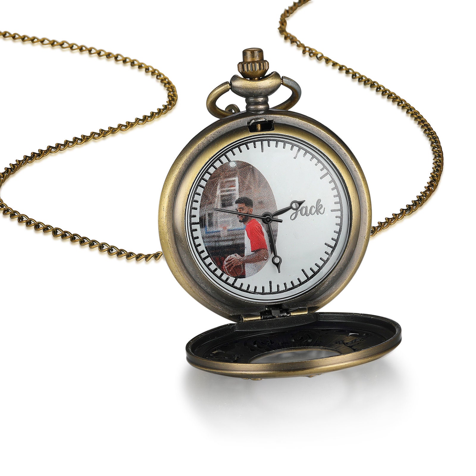 Custom Pocket Watch Engraved Pocket Watch Custom Watch Etsy