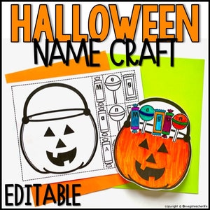 Preschool Name Activity | Name Craft | Personalized Name Craft | Custom Name Recognition | Name Activity | Preschool | Fall Apple Craft