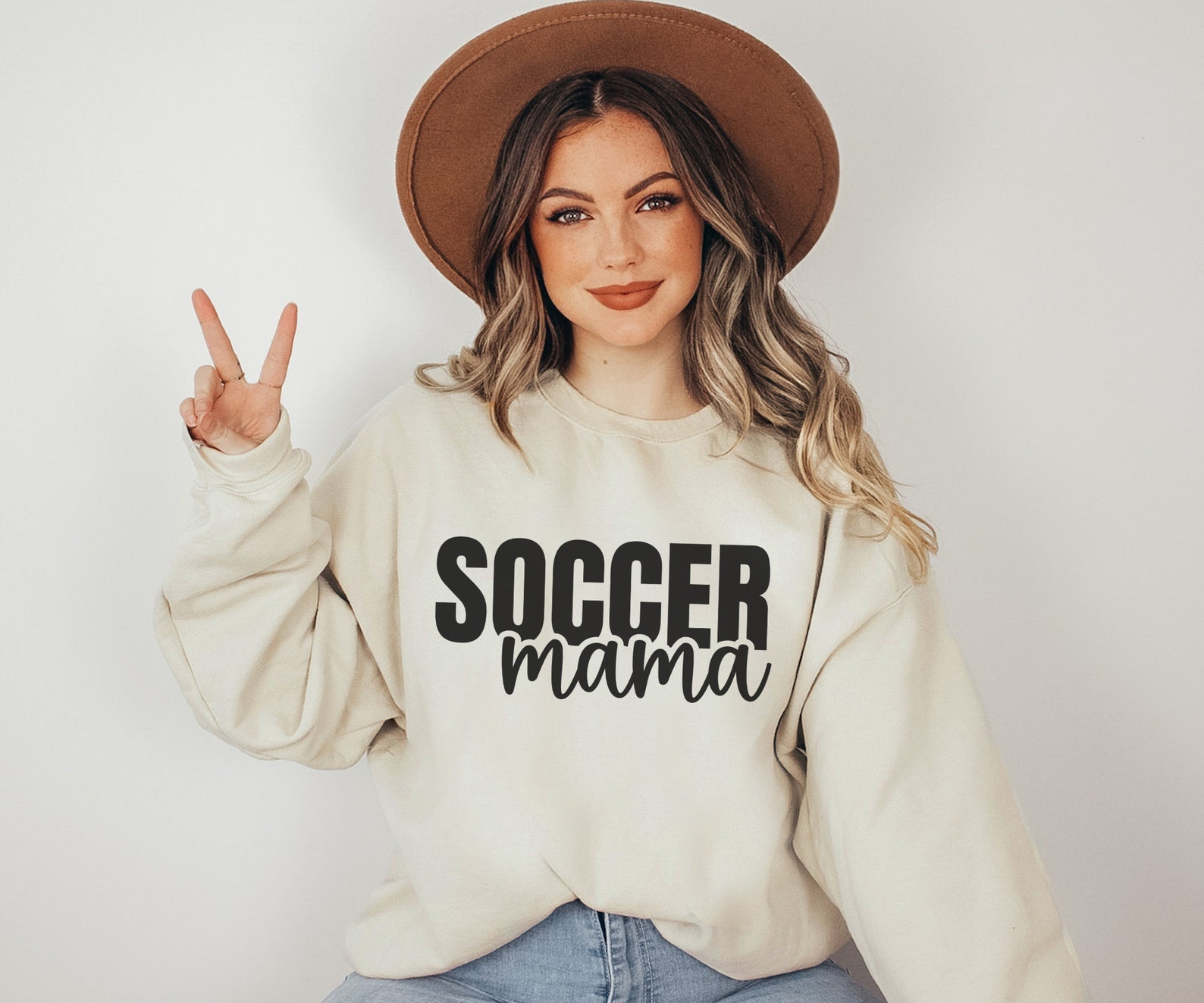 Soccer Mama Sweatshirt Soccer Mom Sweatshirt Soccer Mom Etsy