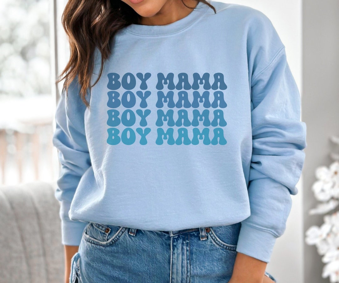 Boy Mama Sweatshirt, Boy Mom Sweatshirt, First Time Mom Gift, Pregnant