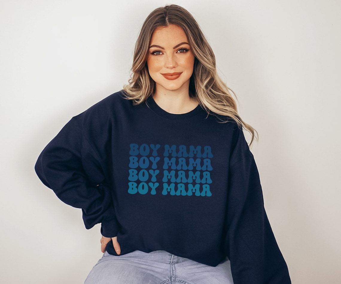 Boy Mama Sweatshirt, Boy Mom Sweatshirt, First Time Mom Gift, Pregnant