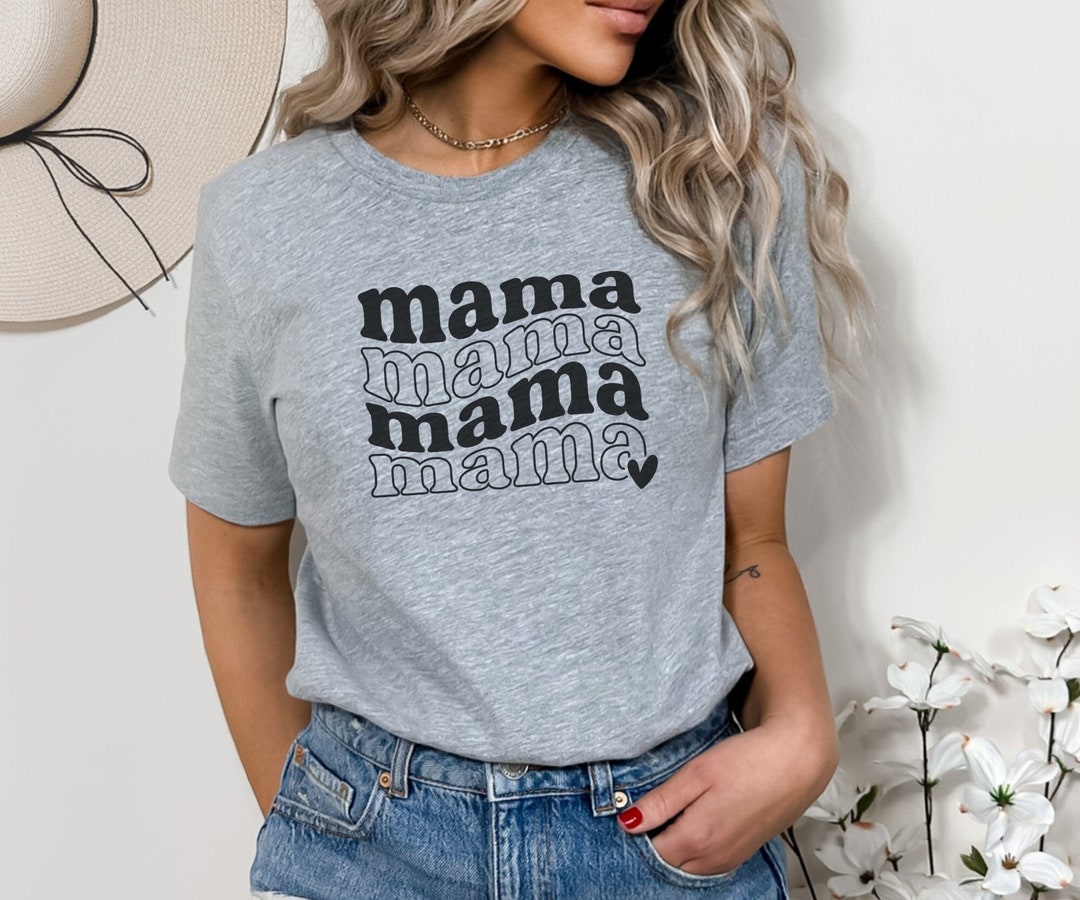 Retro Mama Shirt Mama Shirt Mother's Day Gift Mom - Etsy