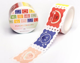 Fruit Friends Stamp Washi tape