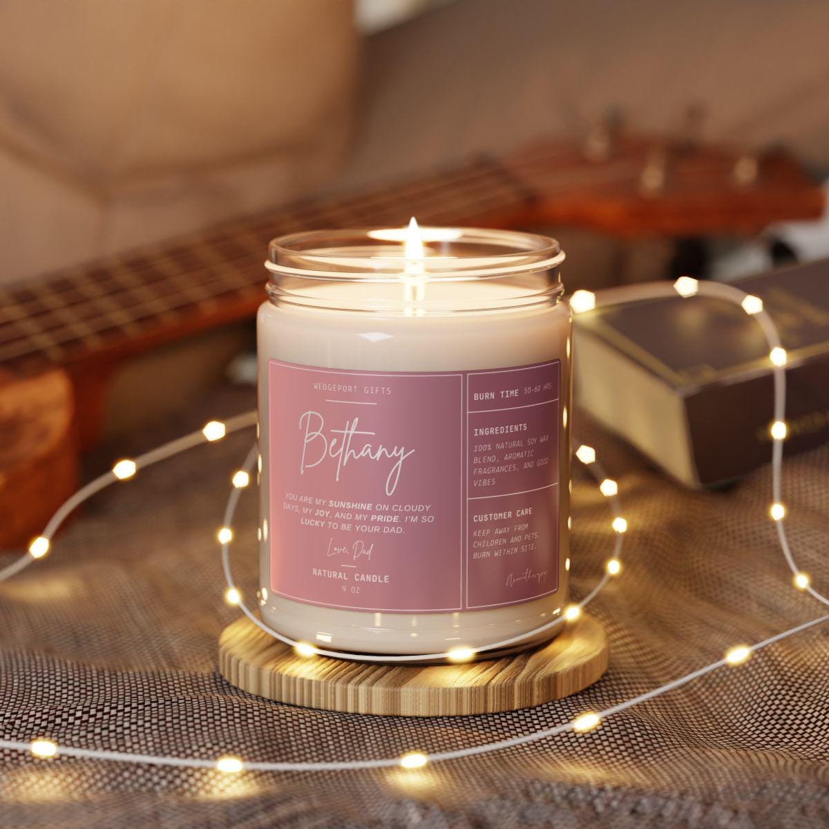 Candle Holder You Are My Sunshine Gifts For Daughter Mother